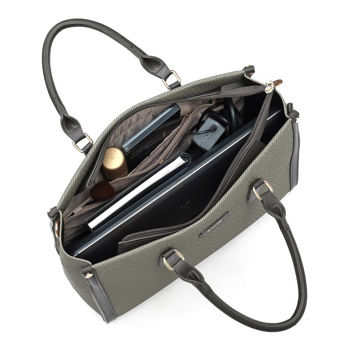 Exotic® Structured Executive Oversize Tote/Hand Bag