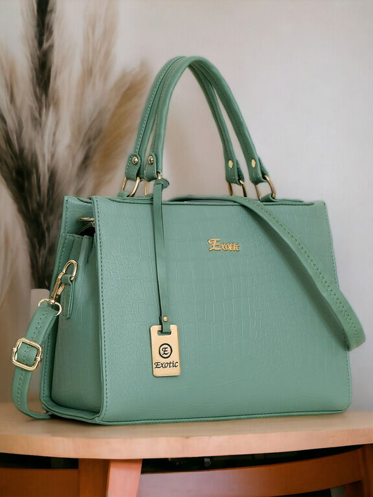 EXOTIC Studded hand bag for women