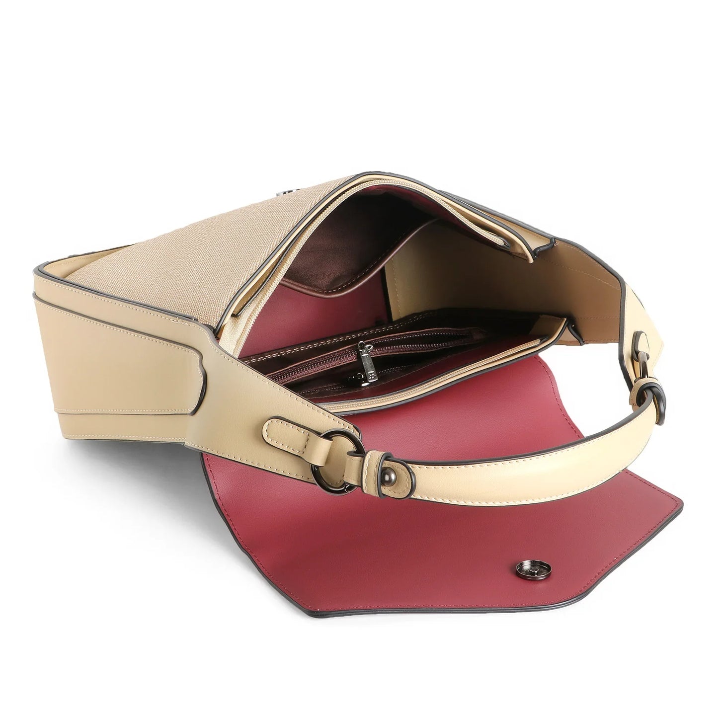 Exotic® Unique Design Textured Flap Closure Hand Bag - exoticstore