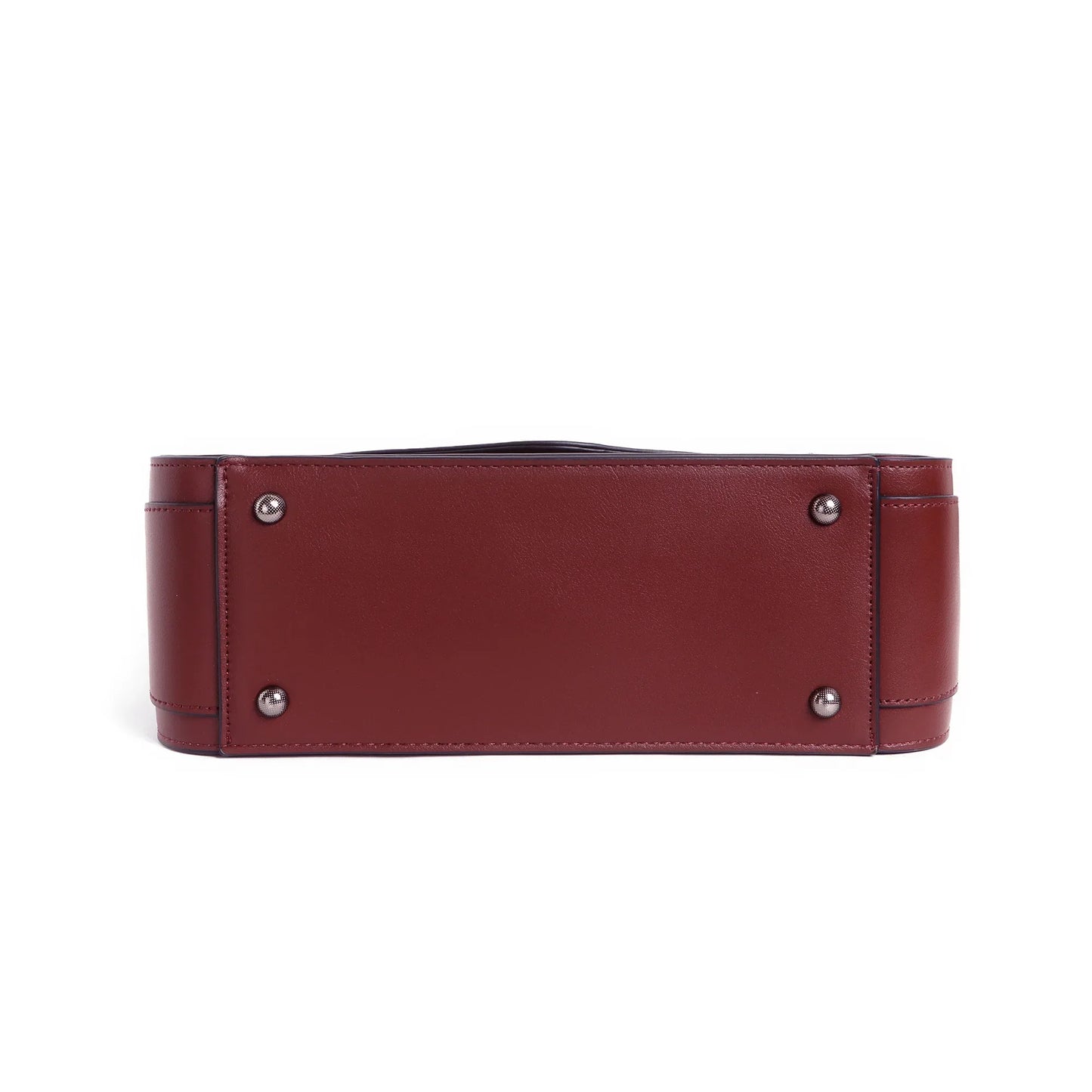 Exotic Textured Flap Closure Hand Bag.