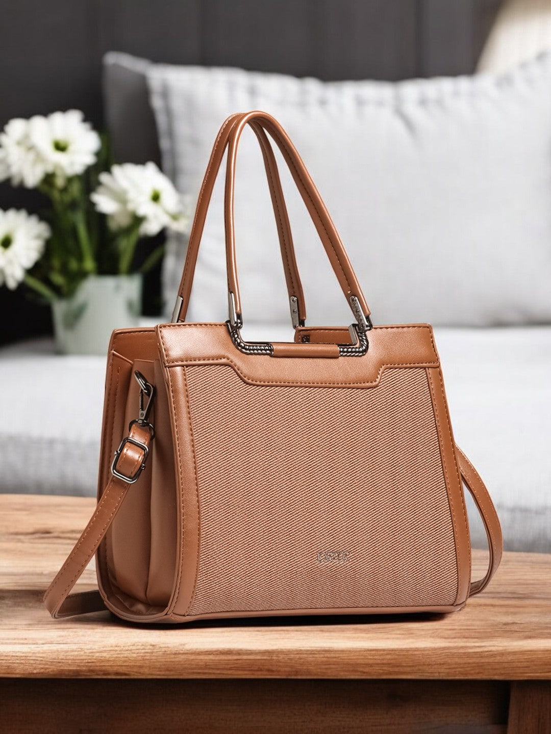 EXOTIC® Premium Embossed Design PU-Leather Hand Bag for Women