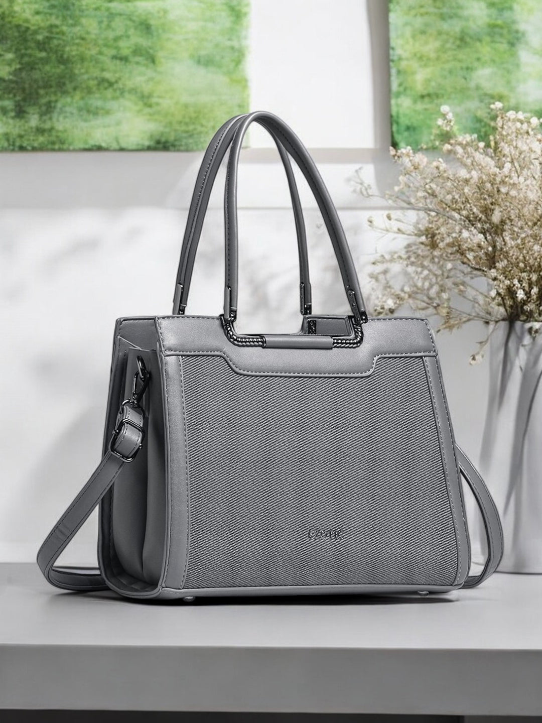 EXOTIC® Premium Embossed Design PU-Leather Hand Bag for Women