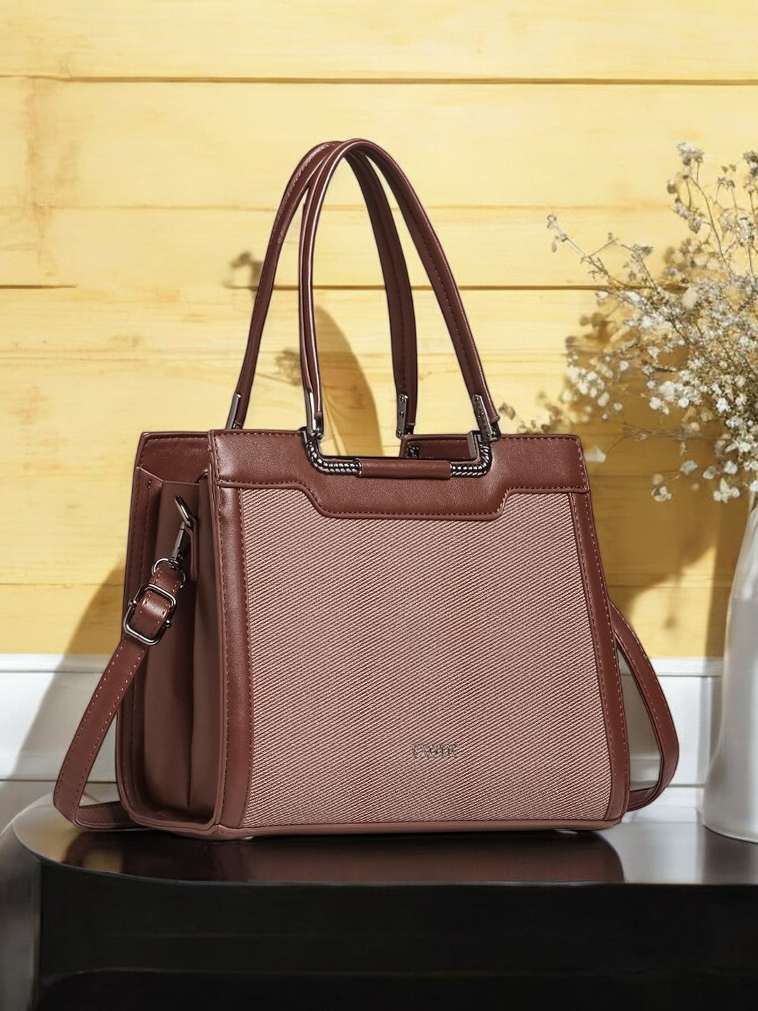 EXOTIC® Premium Embossed Design PU-Leather Hand Bag for Women
