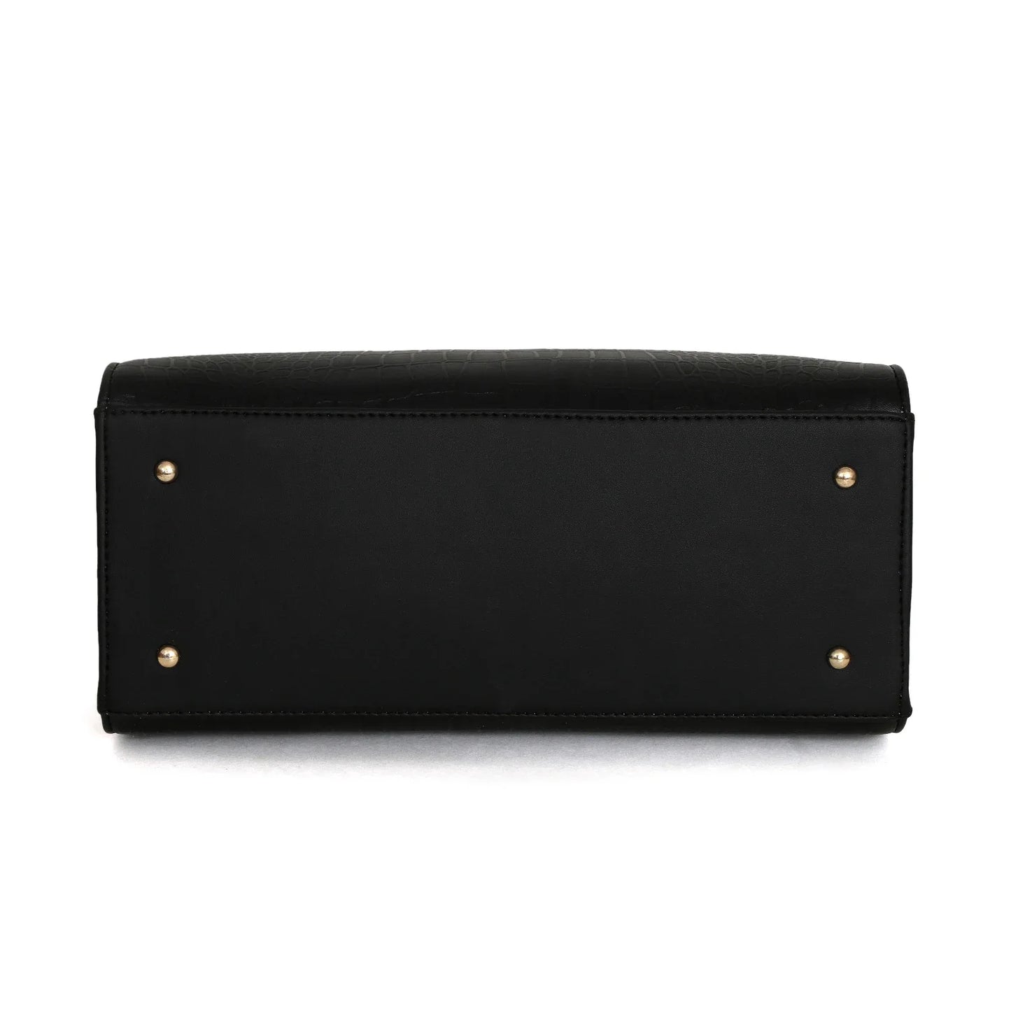 Exotic® Grace Croco Textured Signature Handbag - exoticstore