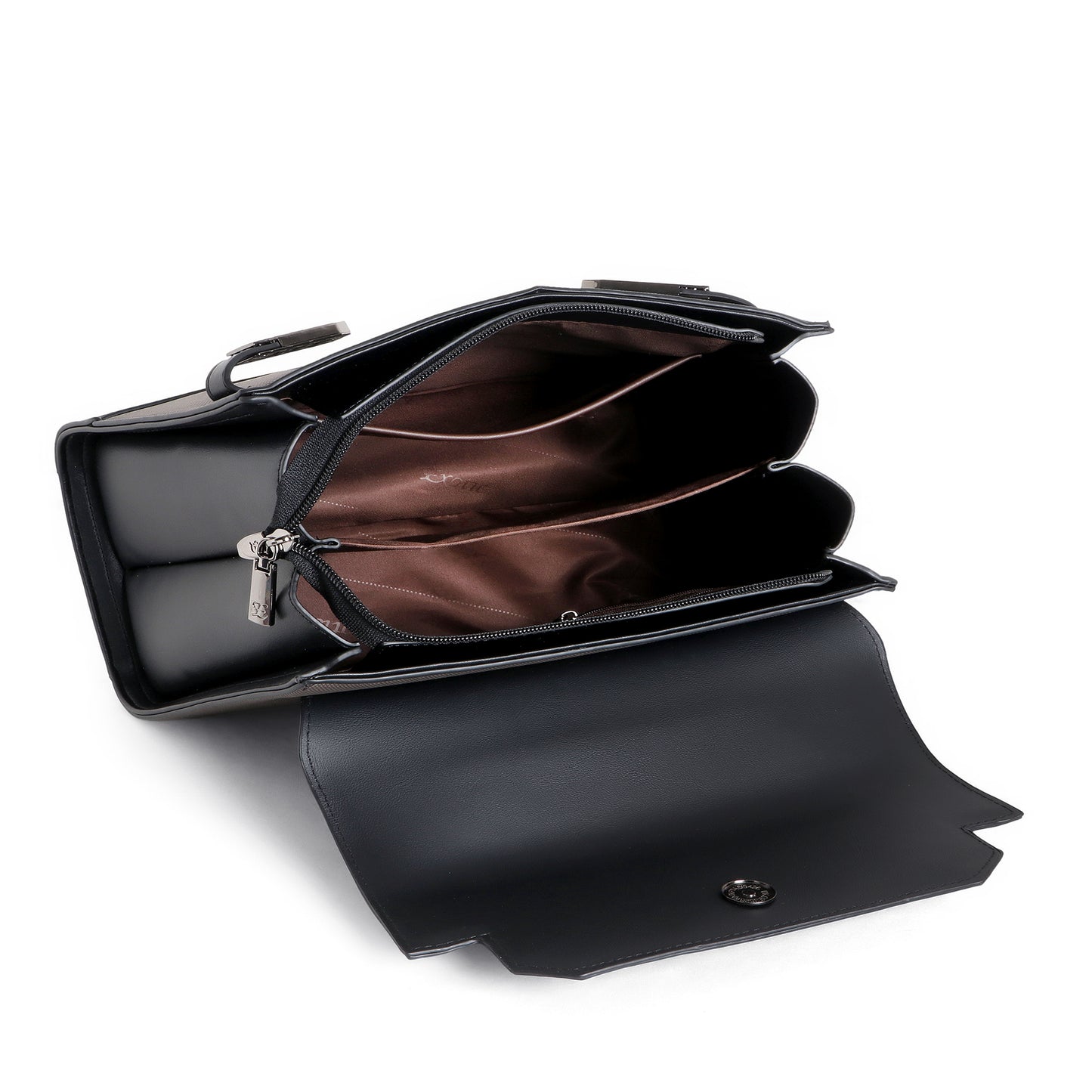 Exotic® Style and Look beautiful Texture Design Flap Closure Top Handle Hand Bag