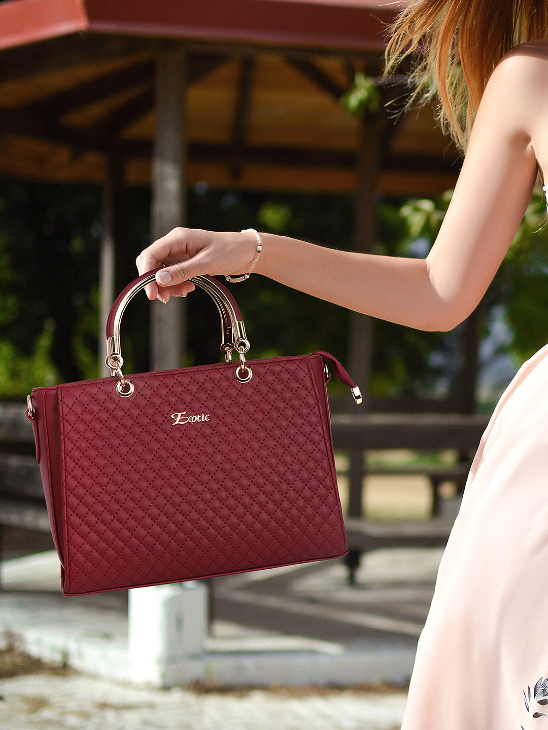 Handbag_Maroon