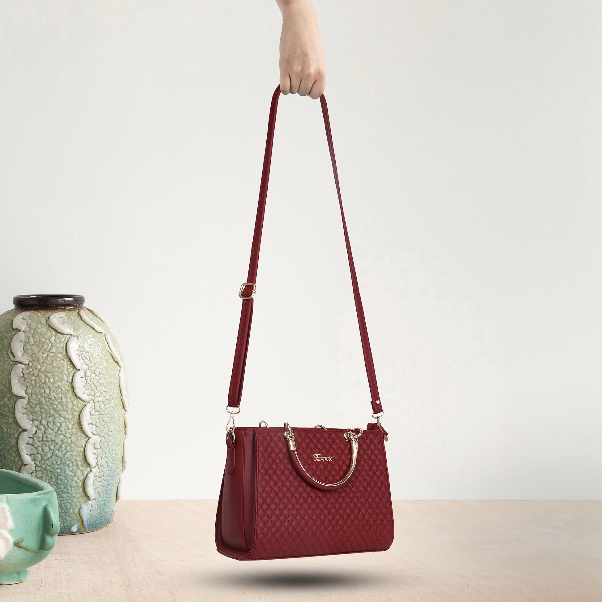 Handbag Maroon