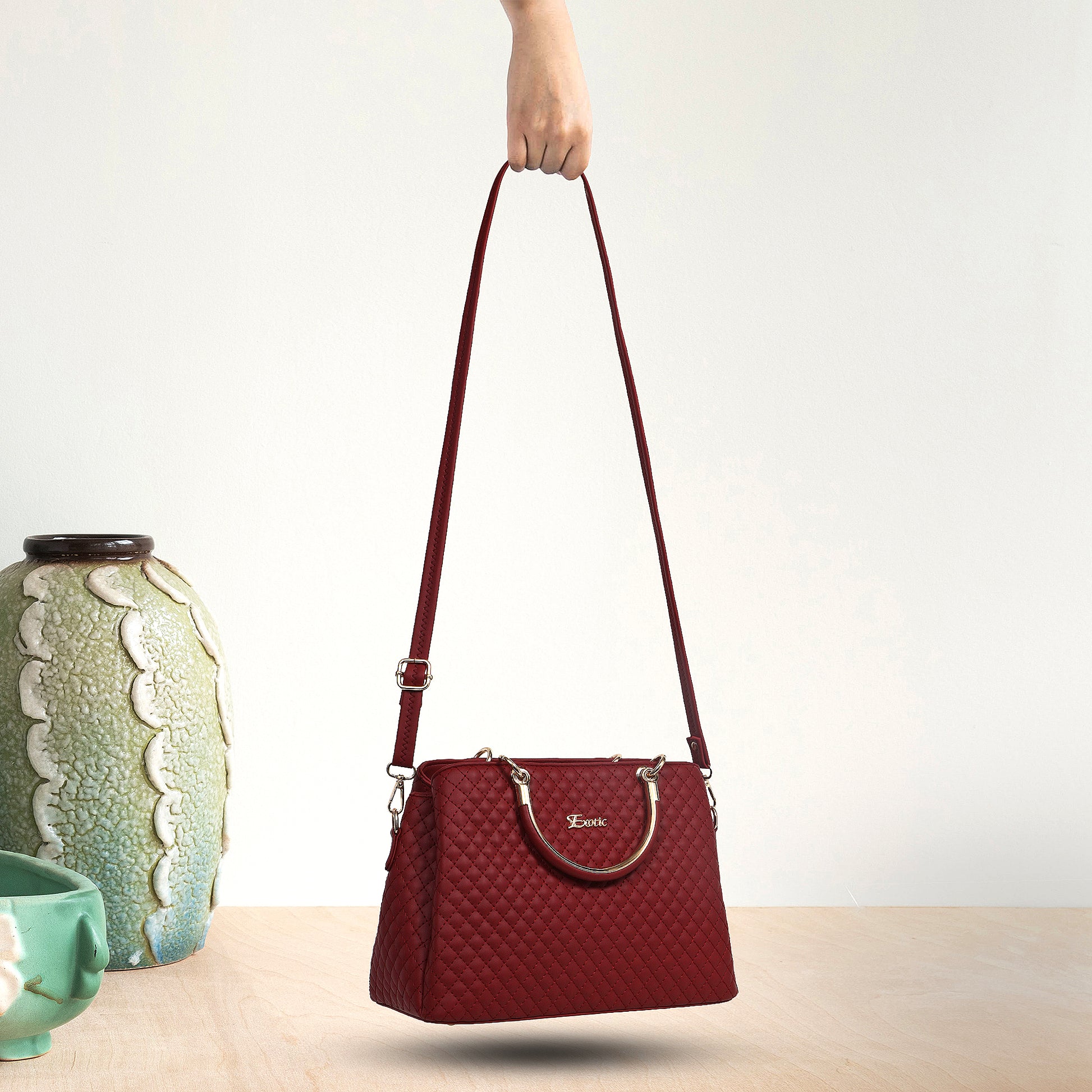 Handbag Maroon