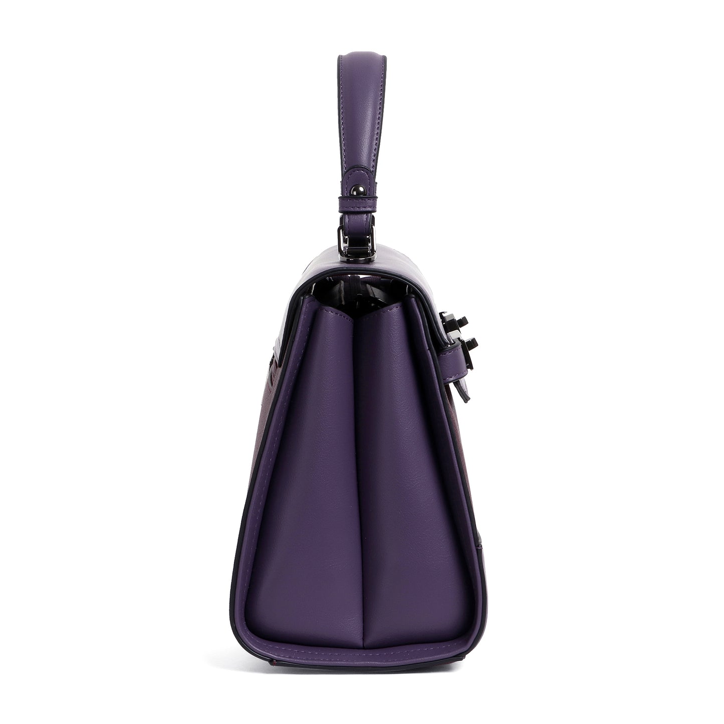 Exotic® Style and Look beautiful Texture Design Flap Closure Top Handle Hand Bag