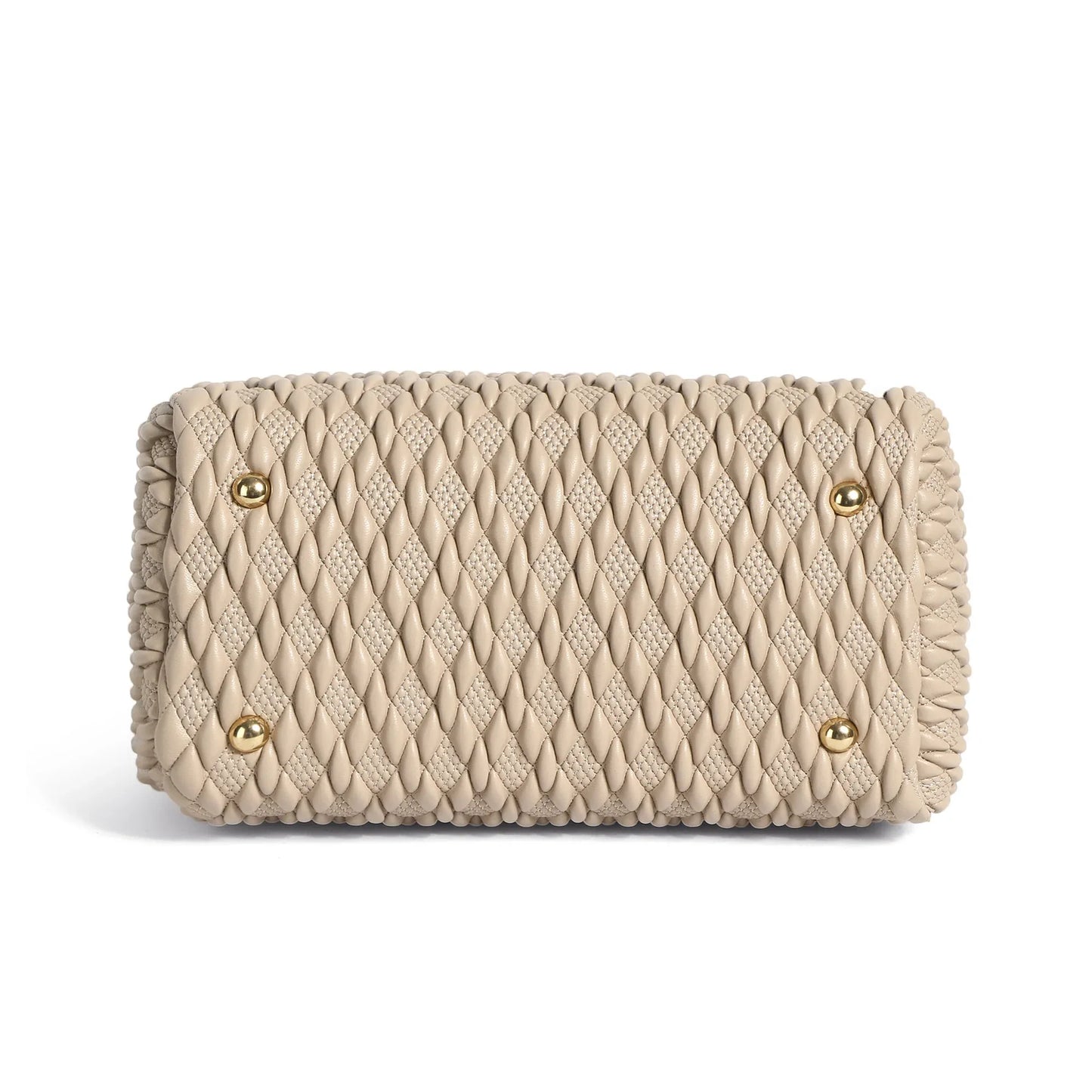 Exotic® Exquisite Braided Handle Handbag.