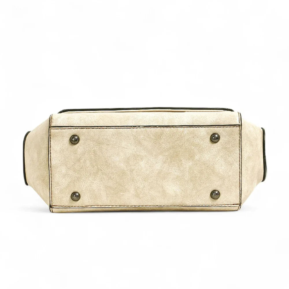 Exotic Satchel Retro Embossed Sling Bag For Women.