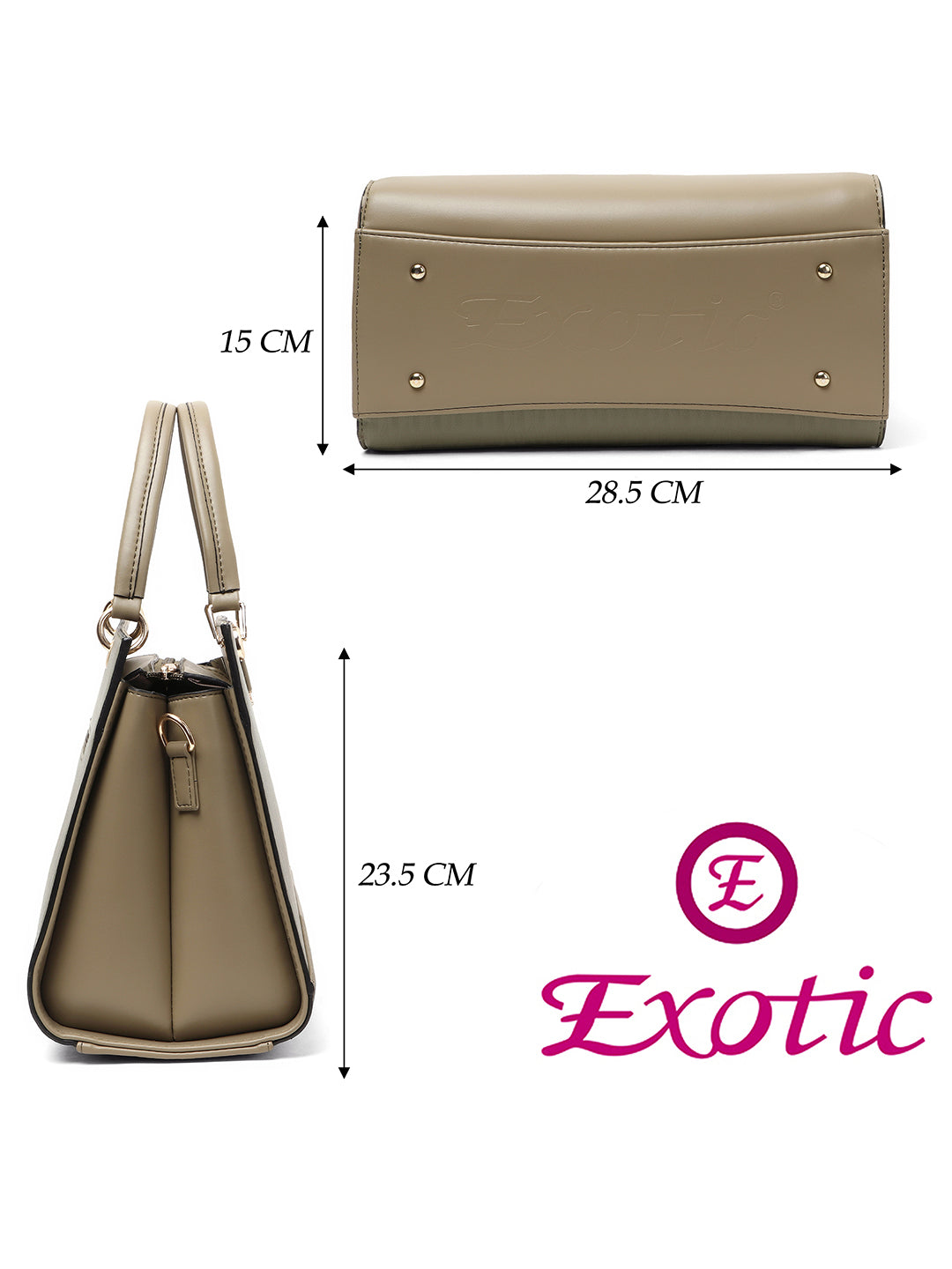 Exotic Elevate Your Stylish Premium Handbag (Olive)