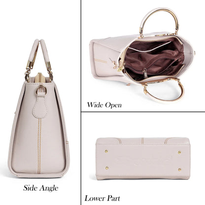 Exotic Signature Gold-Handle Tote - exoticstore