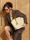 Exotic Amara Structured Tote Bag