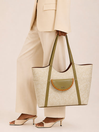 Exotic Veltrix Arc Tote Bag for Women
