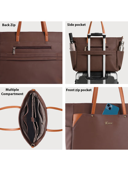 Exotic Women's Tote Bag with Crossbody Strap