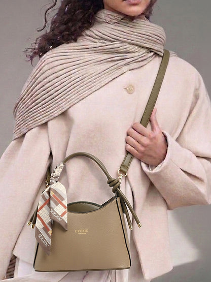 Exotic Elara Knot Hobo Shoulder Bag