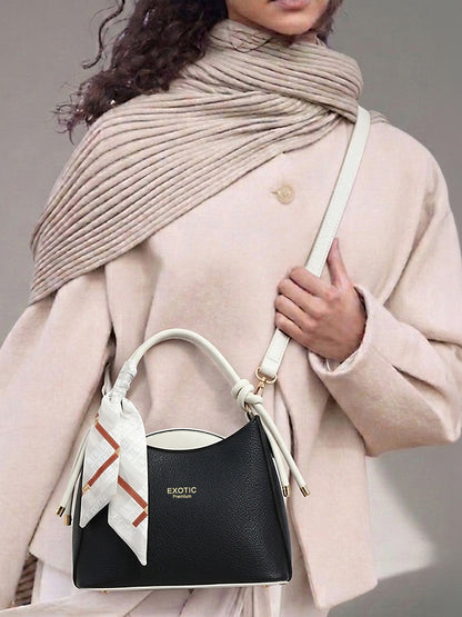 Exotic Elara Knot Hobo Shoulder Bag