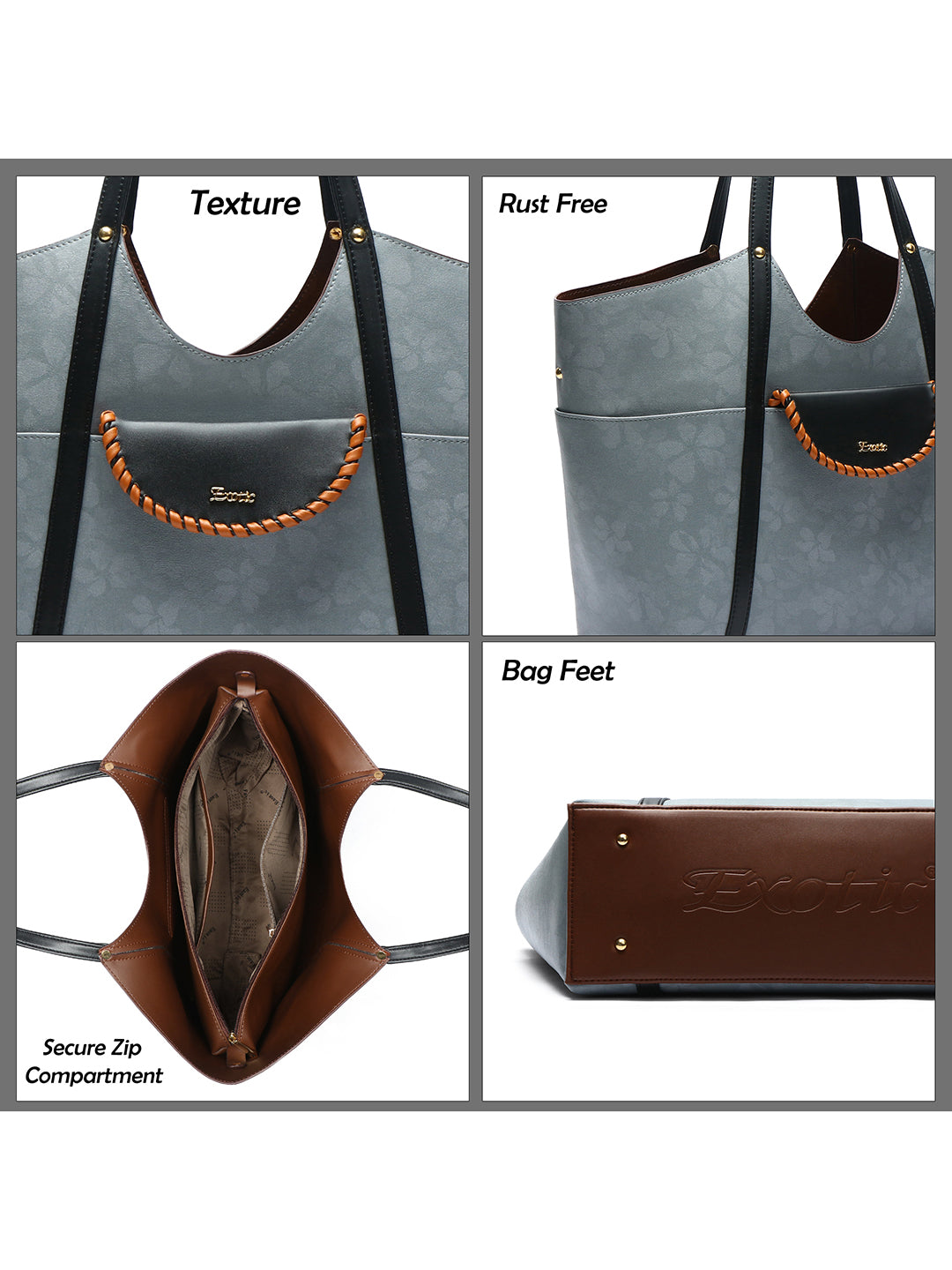 Exotic Veltrix Arc Tote Bag for Women
