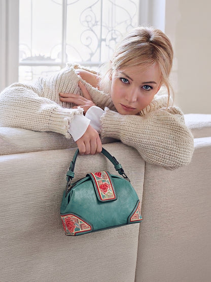 Exotic Zenvira Artisan Satchel Bag