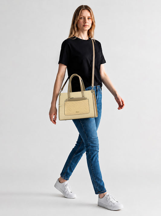 Exotic Calyra Women’s Houndstooth handbag