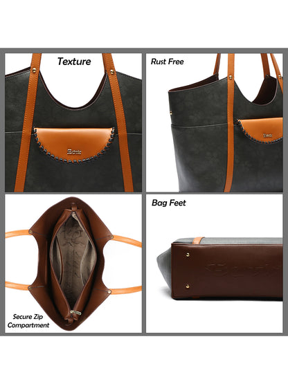 Exotic Veltrix Arc Tote Bag for Women