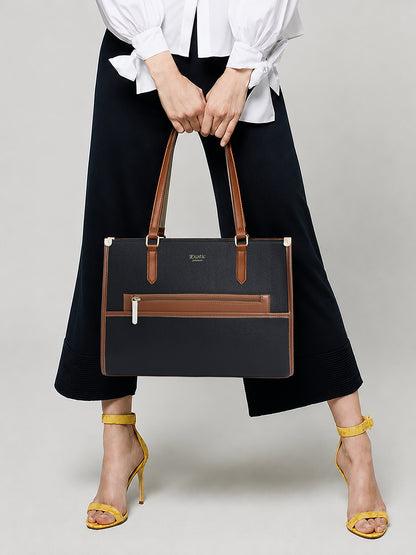 Exotic Aria Tote Handbag with Laptop Compartment