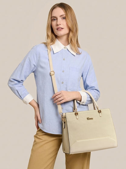 Exotic Elevate Your Stylish Premium Handbag (White)