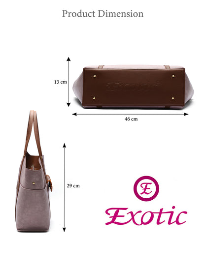 Exotic Veltrix Arc Tote Bag for Women