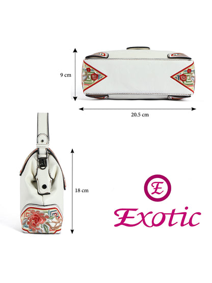 Exotic Zenvira Artisan Satchel Bag