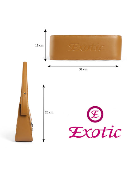 Exotic Ravelle Structured Shoulder Bag for Women