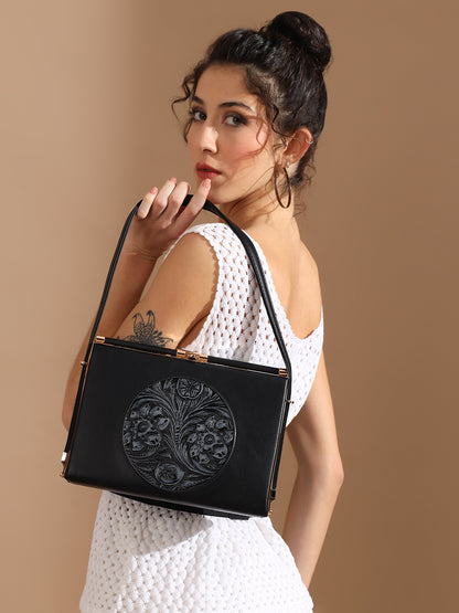 Exotic Aurelia Embossed Clutch for Women