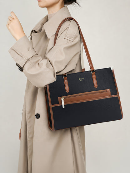 Exotic Aria Tote Handbag with Laptop Compartment