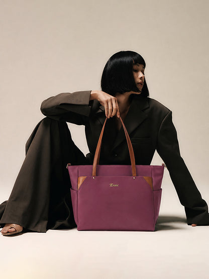Exotic Women's Tote Bag with Crossbody Strap