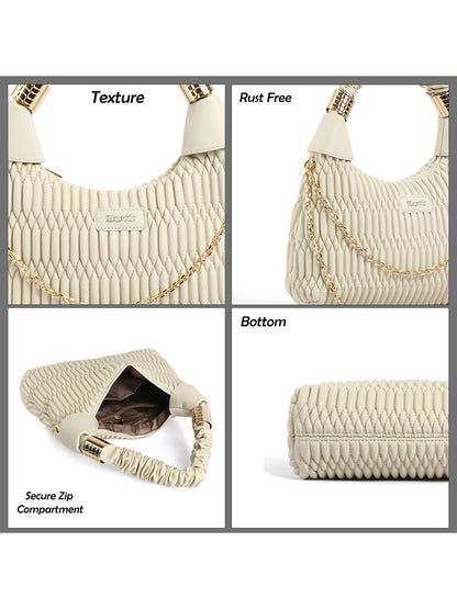 Exotic Premium Celestia Quilted Hobo Shoulder bag