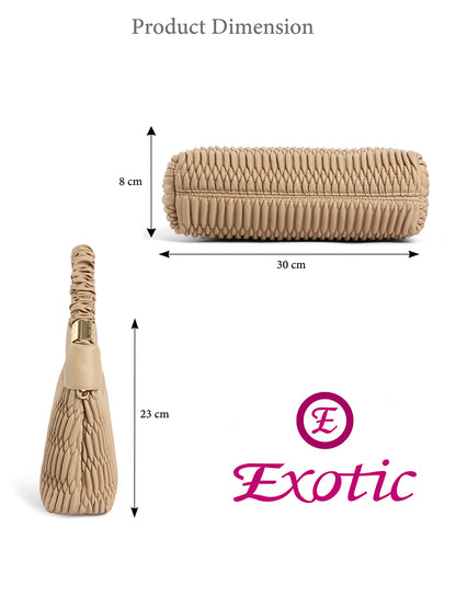 Exotic Premium Celestia Quilted Hobo Shoulder bag