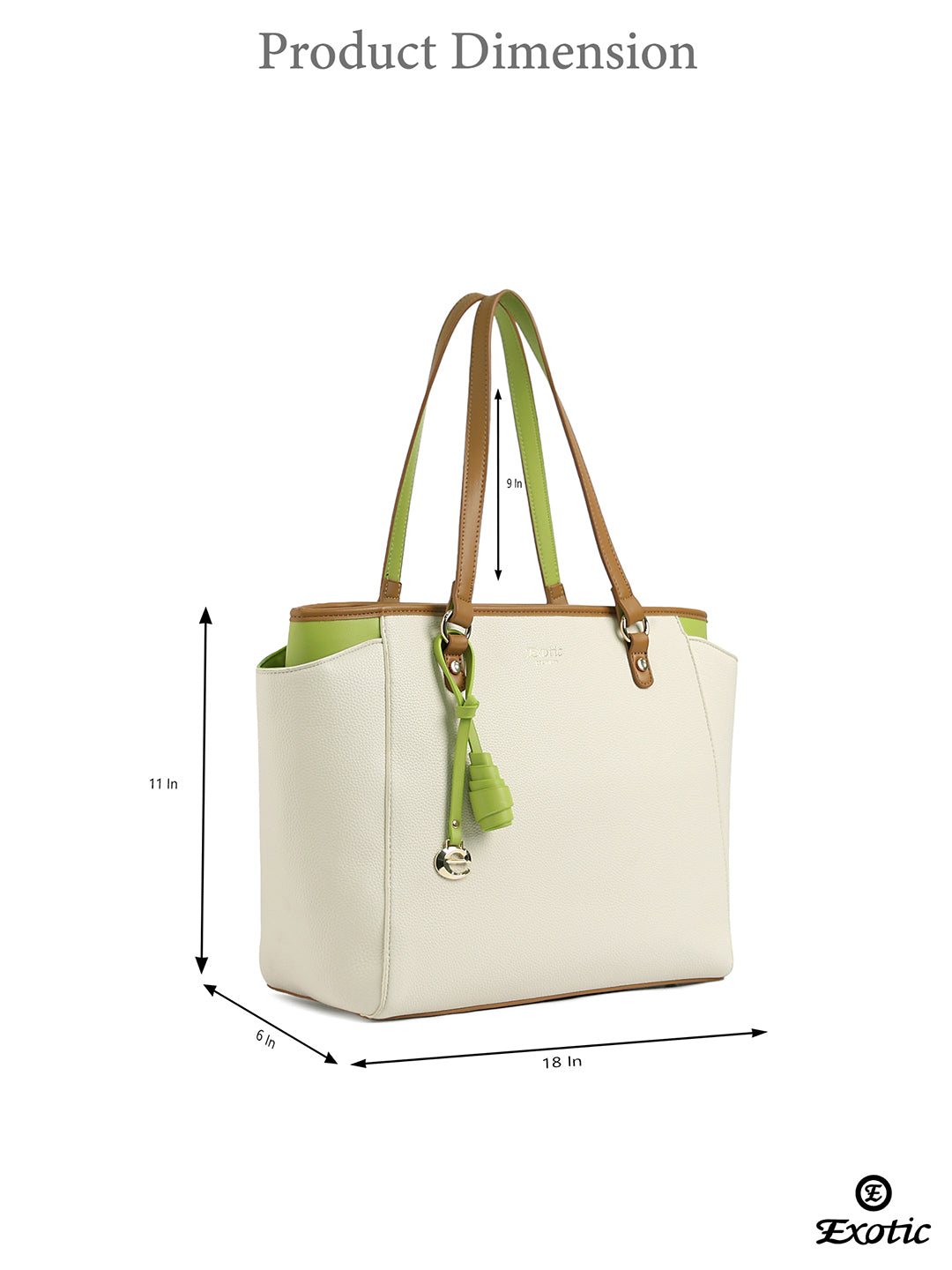 Exotic Amara Structured Tote Bag