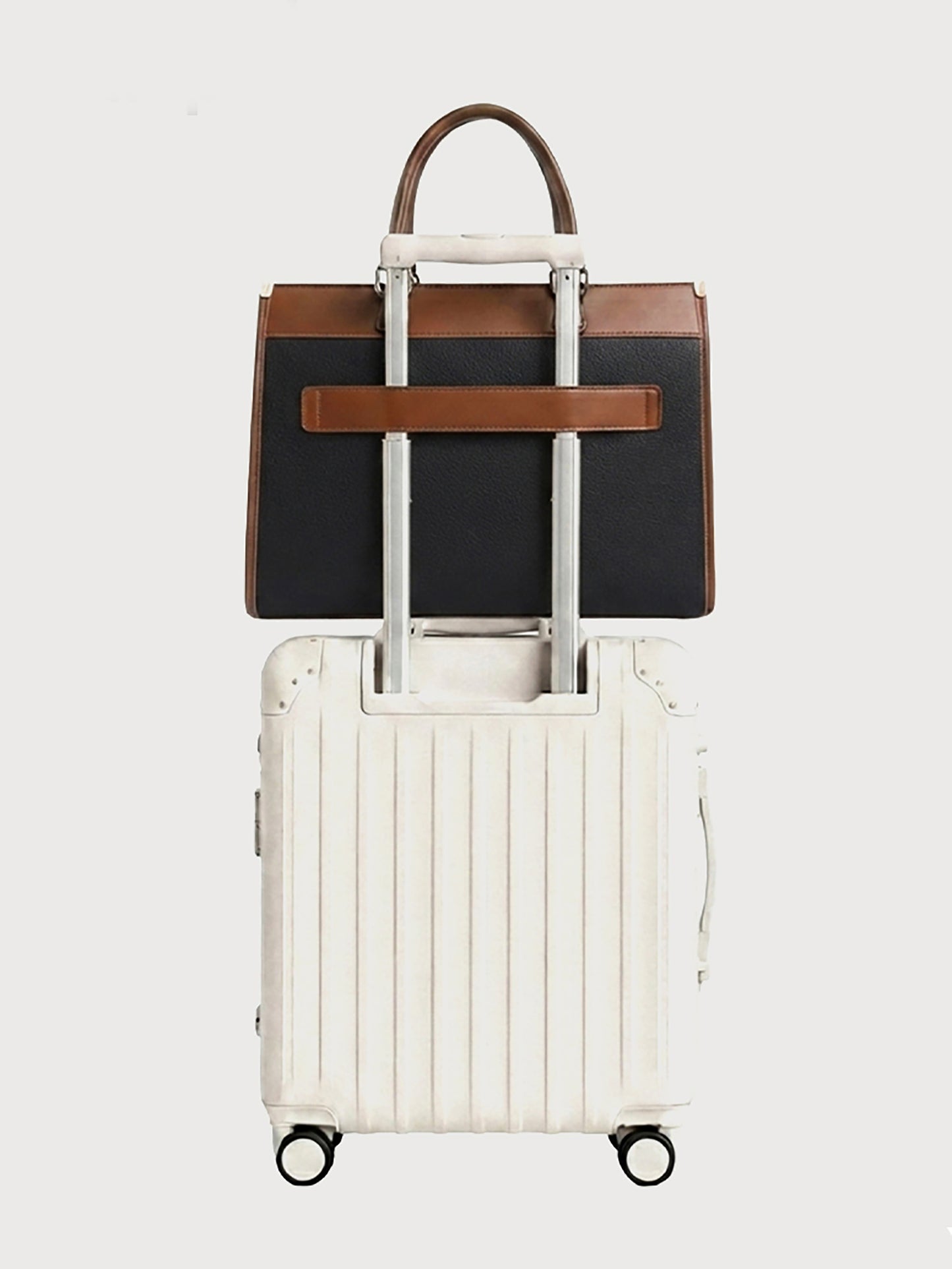 Exotic Alora Structured Tote Handbag