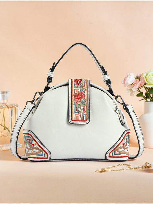 Exotic Zenvira Artisan Satchel Bag