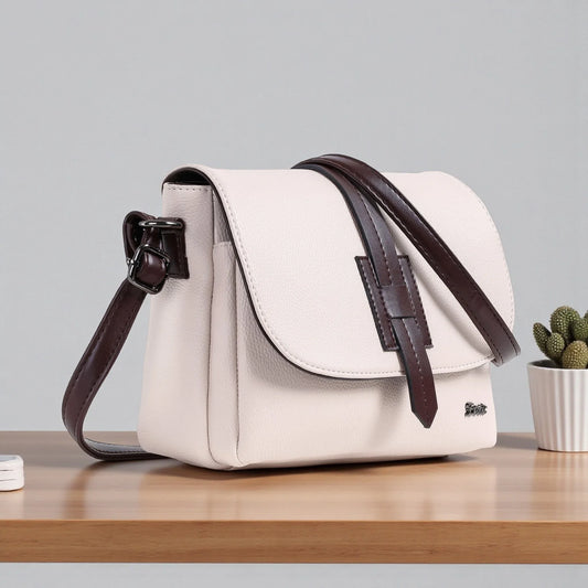 Exotic Two-Tone Crossbody Bag - exoticstore