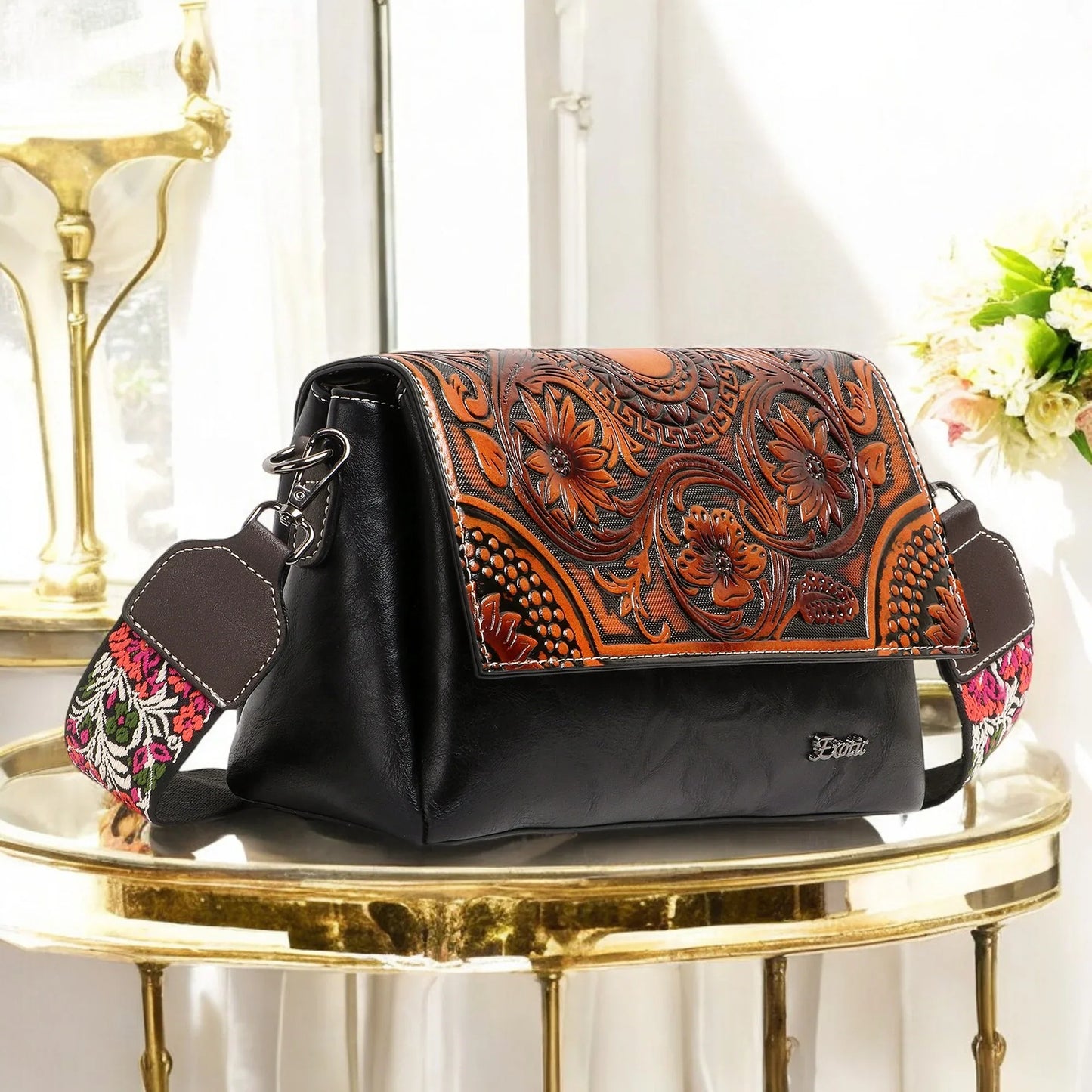 Emboridery Premium shoulder sling bag - exoticstore