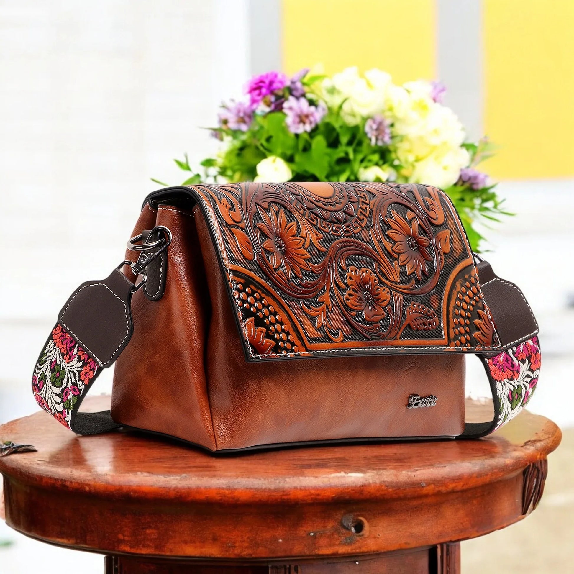 Emboridery Premium shoulder sling bag - exoticstore