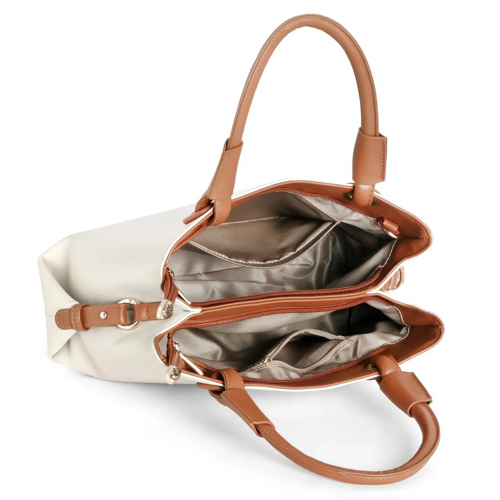 Exotic Premium Two-Tone Handbag - exoticstore