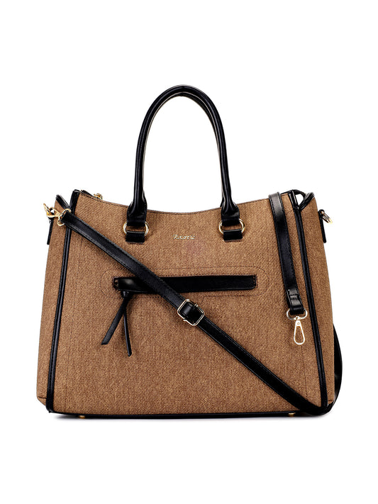 Exotic Elara Laptop Bag (Brown)