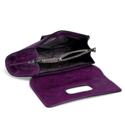 Exotic® Floral Fantasy Embroidered PU Sling Bag - exoticstore