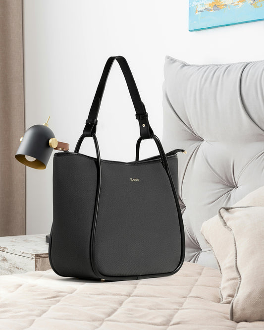 Exotic Stylish & Spacious Tote Bag for Women (Black)