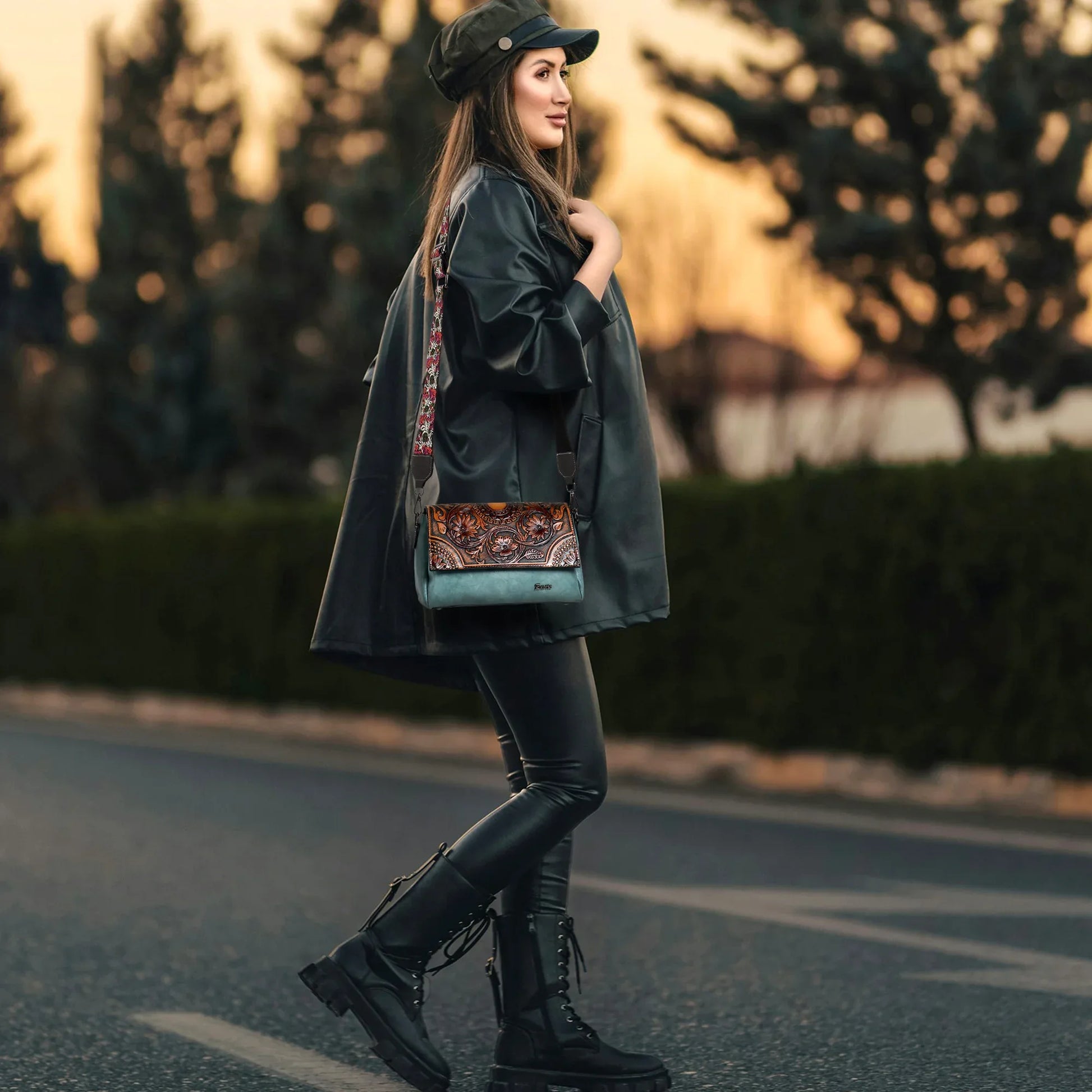 Emboridery Premium shoulder sling bag - exoticstore