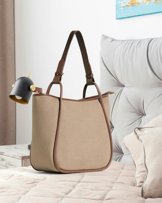 Exotic Stylish & Spacious Tote Bag for Women (Brown)