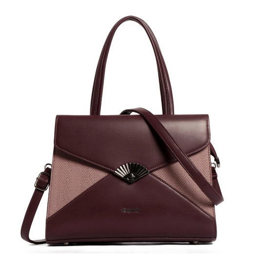 Exotic Elegance Textured Envelope-Style Handbag - exoticstore