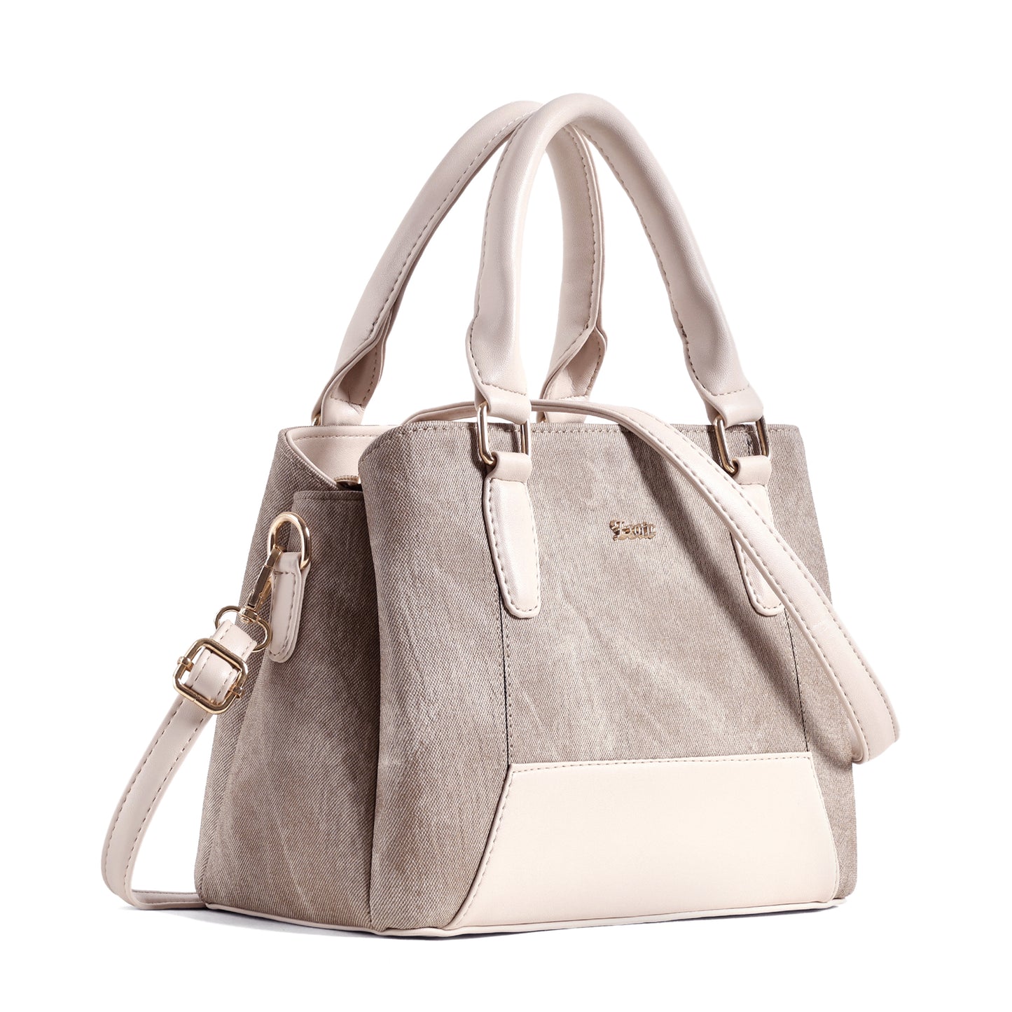 EXOTIC Three section Denim Design, Multipurpose handbag with Shoulder Strap